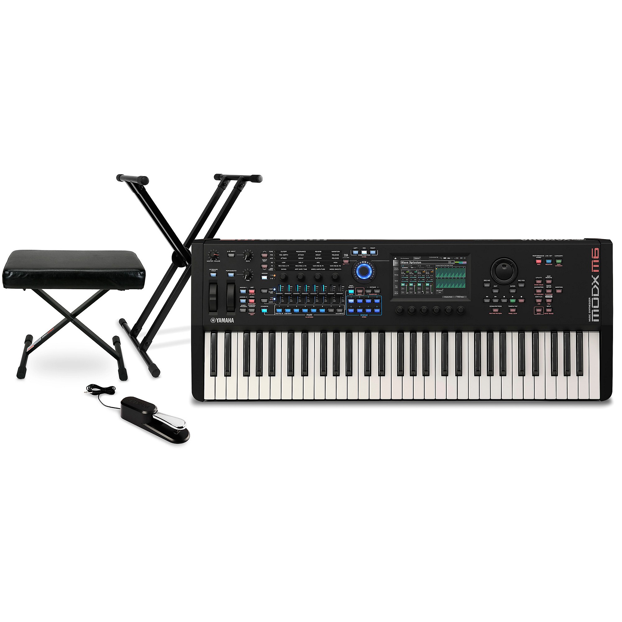 Yamaha MODX M6 61-Key Synthesizer Essentials Bundle | Guitar Center