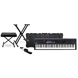 Yamaha YC88 88-Key Organ Stage Keyboard Essentials Bundle