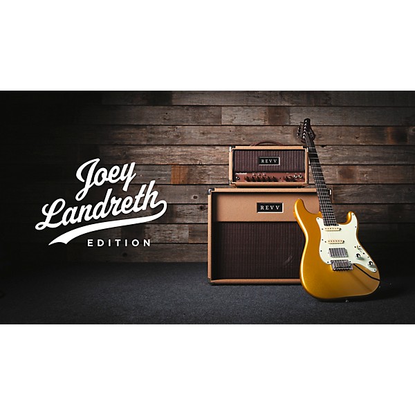 Revv Amplification D20 Joey Landreth Edition Tube Amplifier Head Brown