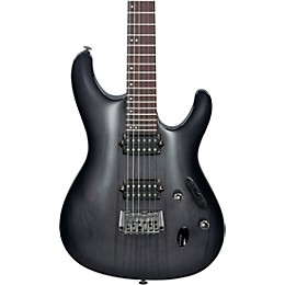 Ibanez S Prestige S6621AH Electric Guitar - Transparent Gray Burst