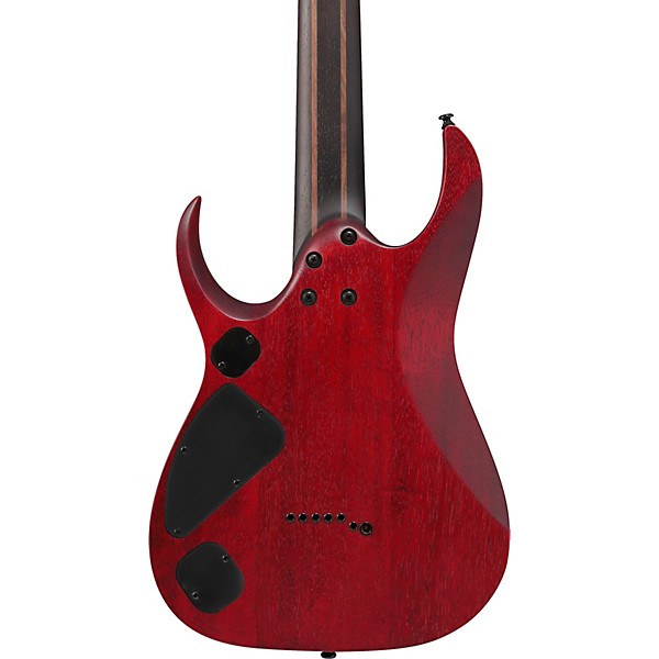 Ibanez RGD721FA 7-String Electric Guitar - Stained Wine Red Burst Flat