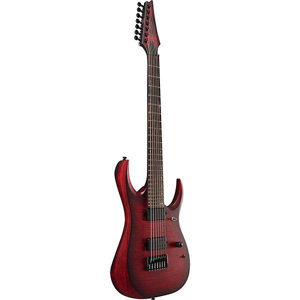 Ibanez RGD721FA 7-String Electric Guitar - Stained Wine Red Burst Flat
