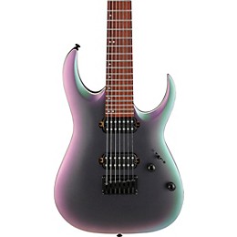 Ibanez RGA Standard RGA742EX 7-String Electric Guitar - Black Aurora Burst Matte