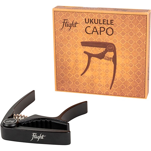 Flight FC-SV Ukulele Capo Black