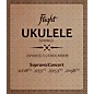 Flight FUSSC100 Fluorocarbon Soprano/Concert Ukulele Strings thumbnail