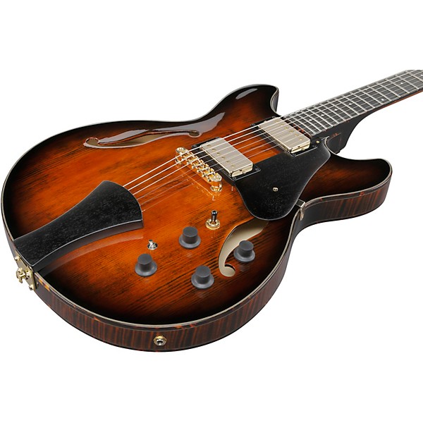 Ibanez Artstar ASH300 Semi-Hollow Electric Guitar - Tobacco Brown