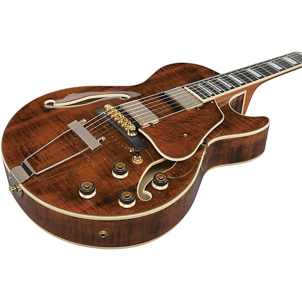 Ibanez Artcore Expressionist AG95MG Hollowbody Electric Guitar - Dark Amber