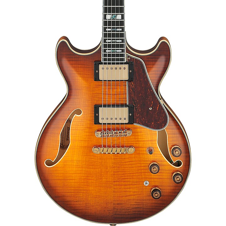 Ibanez AS113 Artstar Semi-Hollow Electric Guitar Brown Sunburst