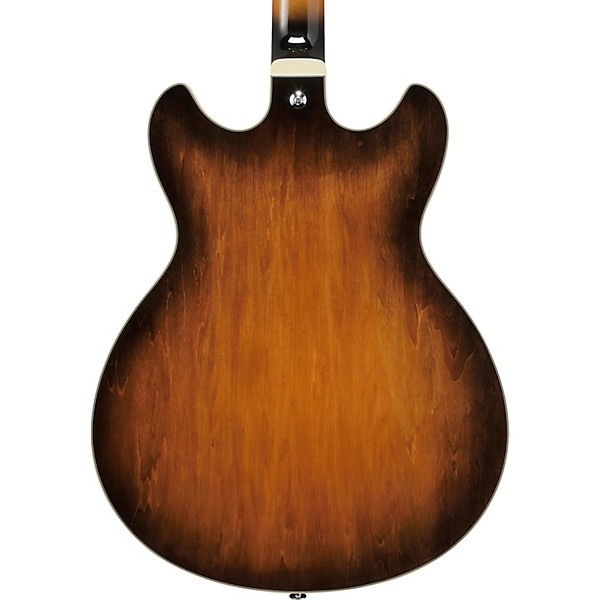Ibanez Artcore AS7328 Semi-Hollow Electric Guitar - Tobacco Brown