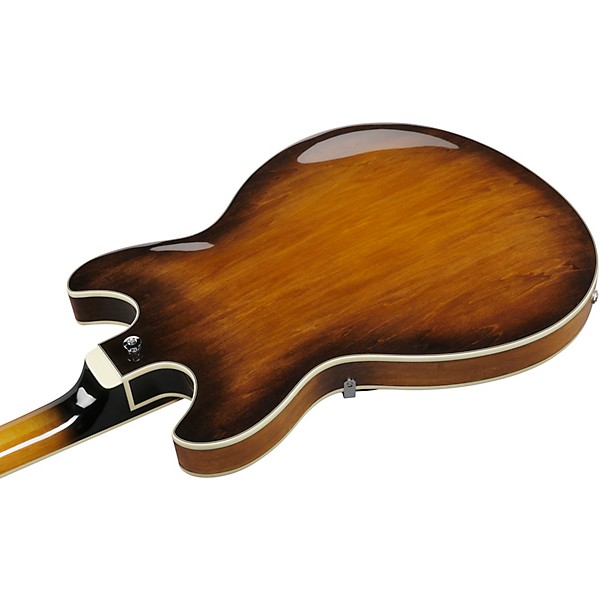 Ibanez Artcore AS7328 Semi-Hollow Electric Guitar - Tobacco Brown