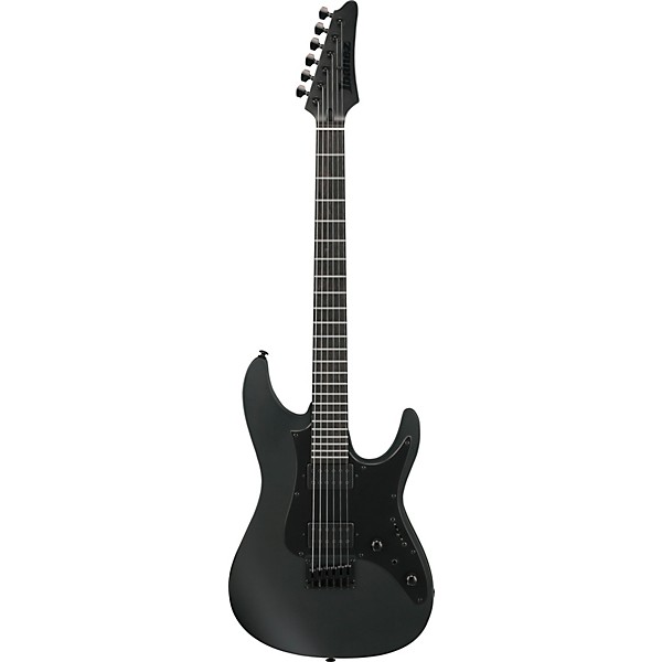 Ibanez AZ41B1BKF AZ Iron Label Electric Guitar - Black Flat