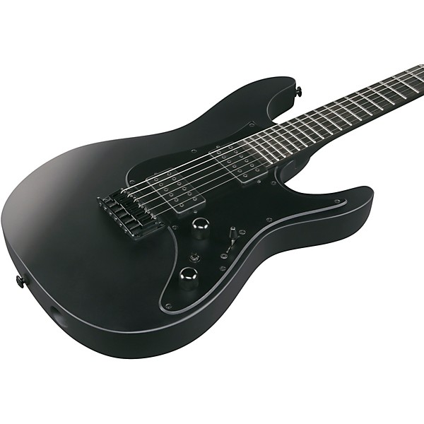 Ibanez AZ41B1BKF AZ Iron Label Electric Guitar - Black Flat