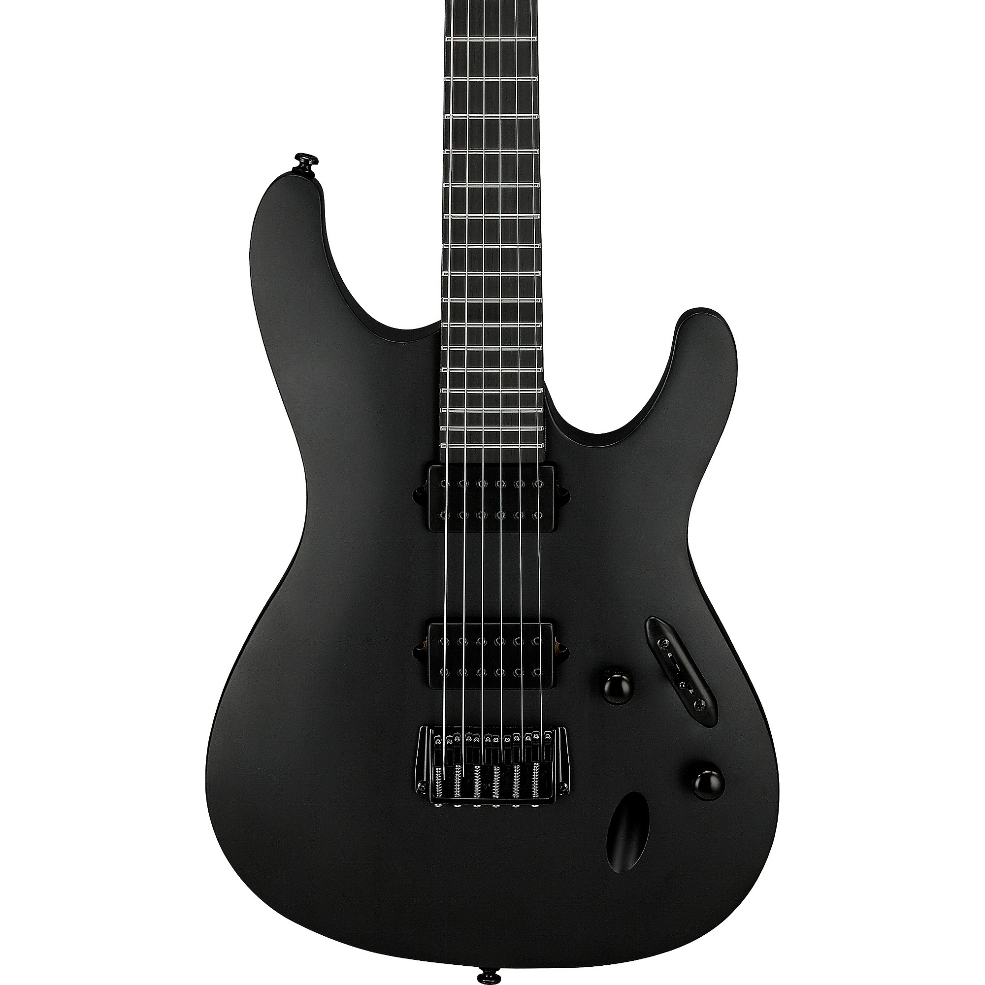 Ibanez S721RBBKF S Iron Label Electric Guitar - Black Flat