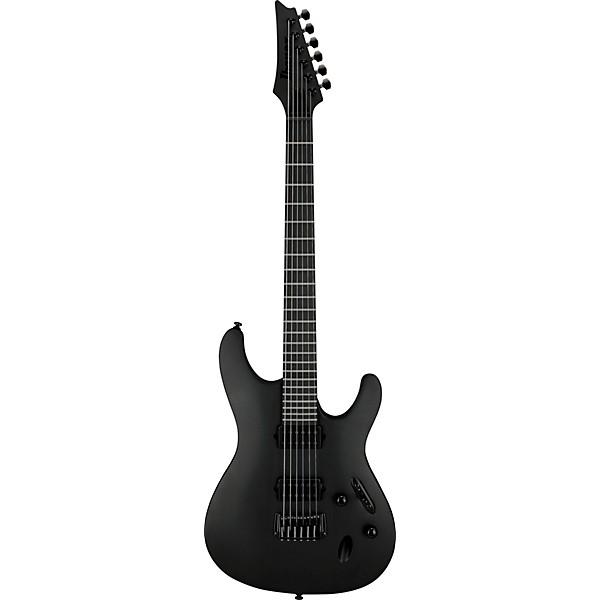 Ibanez S721RBBKF S Iron Label Electric Guitar - Black Flat