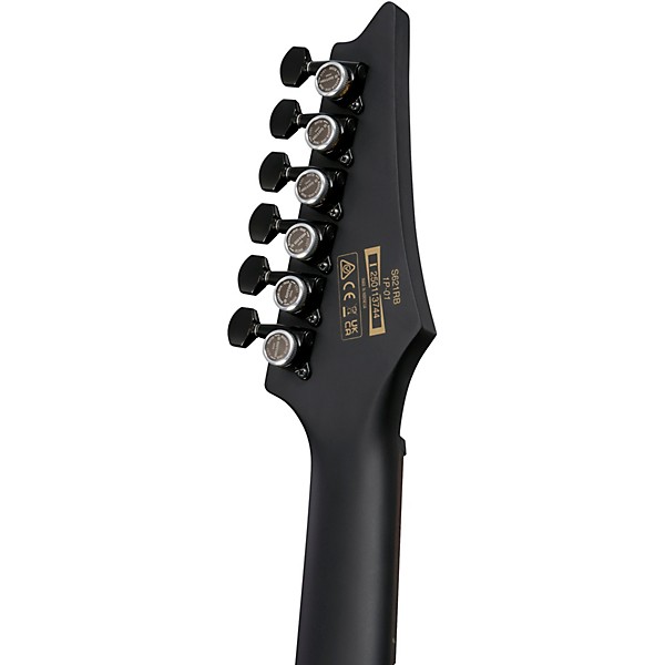 Ibanez S721RBBKF S Iron Label Electric Guitar - Black Flat