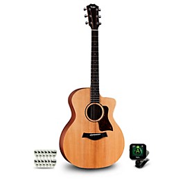 Taylor 114ce Grand Auditorium Acoustic-Electric Guitar Pack Natural