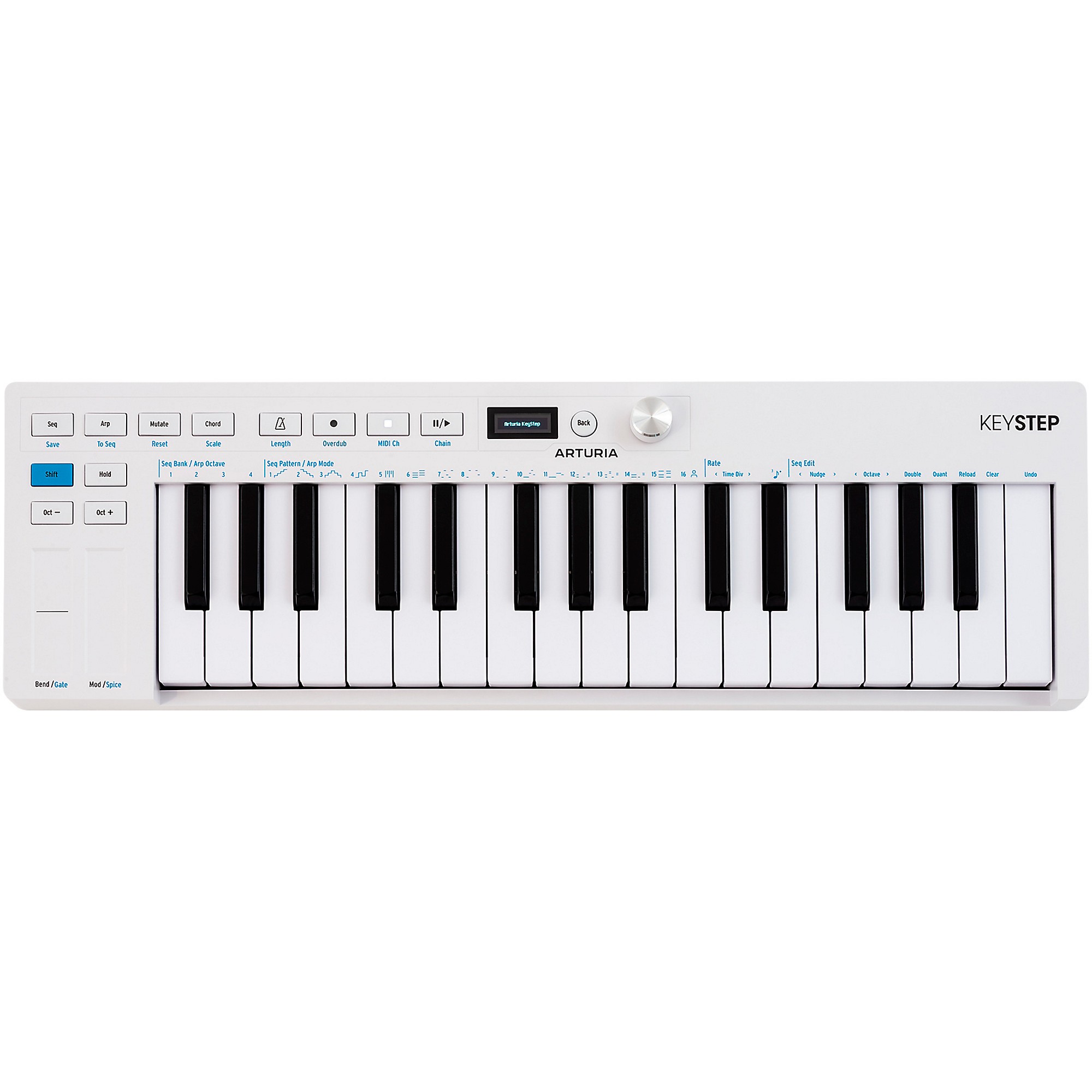 Arturia KeyStep MK2 32-key Controller and Sequencer - White