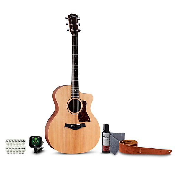 Taylor 14ce Grand Auditorium Acoustic-Electric Guitar Deluxe Pack Natural