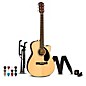 Fender CC-60sCE Concert Acoustic-Electric Guitar Pack Natural thumbnail