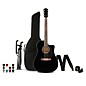 Fender CD-60SCE Dreadnought Acoustic-Electric Guitar Pack Black thumbnail