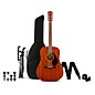 Fender CD-60S All-Mahogany Acoustic Guitar Pack Natural thumbnail
