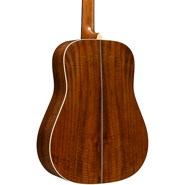 Martin Custom Shop Adirondack Spruce-Bastogne Walnut Dreadnought Acoustic Guitar Natural