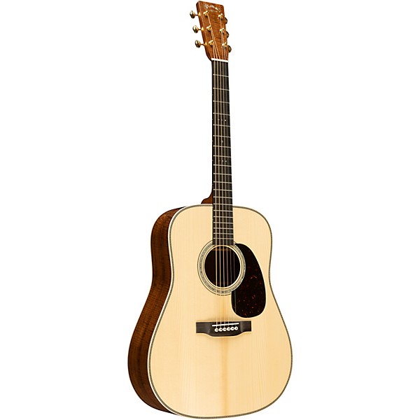 Martin Custom Shop Adirondack Spruce-Bastogne Walnut Dreadnought Acoustic Guitar Natural