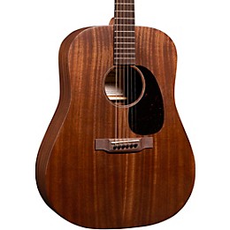 Martin D-10E Retro Road Series Sapele Dreadnought Acoustic-Electric Guitar - Dark Mahogany