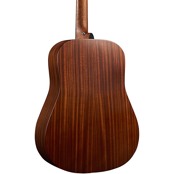 Martin D-10E Retro Road Series Sapele Dreadnought Acoustic-Electric Guitar - Dark Mahogany