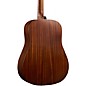 Martin D-10E Retro Road Series Sapele Dreadnought Acoustic-Electric Guitar - Dark Mahogany