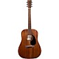Martin D-10E Retro Road Series Sapele Dreadnought Acoustic-Electric Guitar - Dark Mahogany