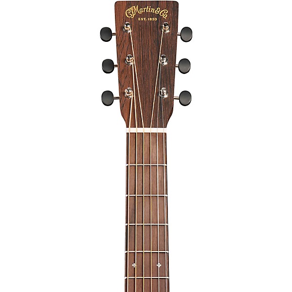 Martin D-10E Retro Road Series Sapele Dreadnought Acoustic-Electric Guitar - Dark Mahogany