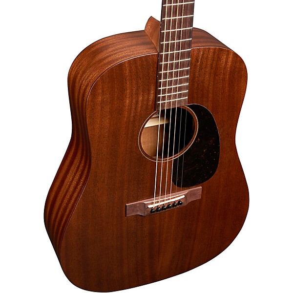Martin D-10E Retro Road Series Sapele Dreadnought Acoustic-Electric Guitar - Dark Mahogany