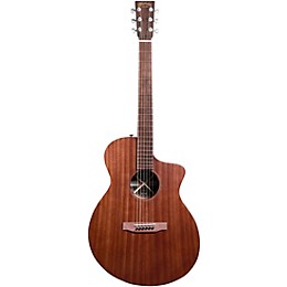 Martin SC-10E Modern Road Series Sapele Acoustic-Electric Guitar - Dark Mahogany