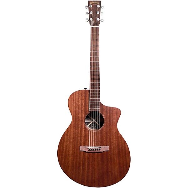 Martin SC-10E Modern Road Series Sapele Acoustic-Electric Guitar - Dark Mahogany