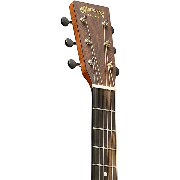 Martin D-10E Retro Road Series Dreadnought Left-Handed Acoustic-Electric Guitar - Aging Toner