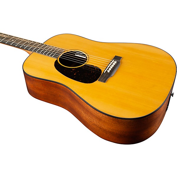 Martin D-10E Retro Road Series Dreadnought Left-Handed Acoustic-Electric Guitar - Aging Toner