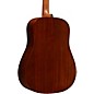 Martin D-10E Retro Road Series Sapele Dreadnought Left-Handed Acoustic-Electric Guitar - Dark Mahogany