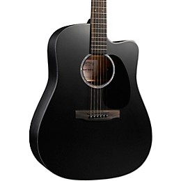 Martin DC-10E Modern Road Series Dreadnought Acoustic-Electric Guitar - Black