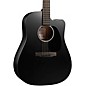 Martin DC-10E Modern Road Series Dreadnought Acoustic-Electric Guitar - Black thumbnail