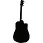 Martin DC-10E Modern Road Series Dreadnought Left-Handed Acoustic-Electric Guitar - Black