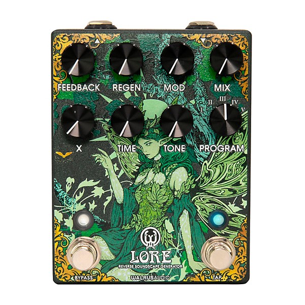 Walrus Audio Lore リバーブ Walrus Audio Lore Reverse Soundscape Generator Delay/Reverb/Pitch