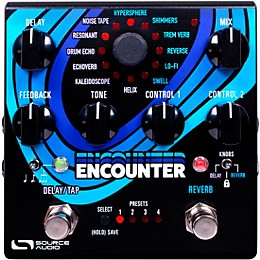 Source Audio Encounter Ambient Delay/Reverb Effects Pedal - Black
