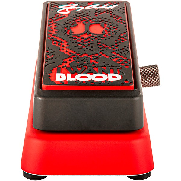 Dunlop Jerry Cantrell I Want Blood Cry Baby Wah Pedal Black and Red