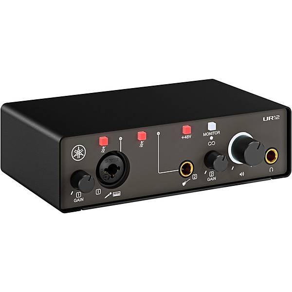 Yamaha UR12MK3 USB-C Audio Interface Black