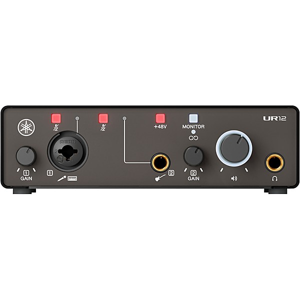 Yamaha UR12MK3 USB-C Audio Interface Black