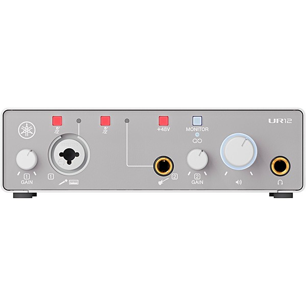 Yamaha UR12MK3 USB-C Audio Interface White