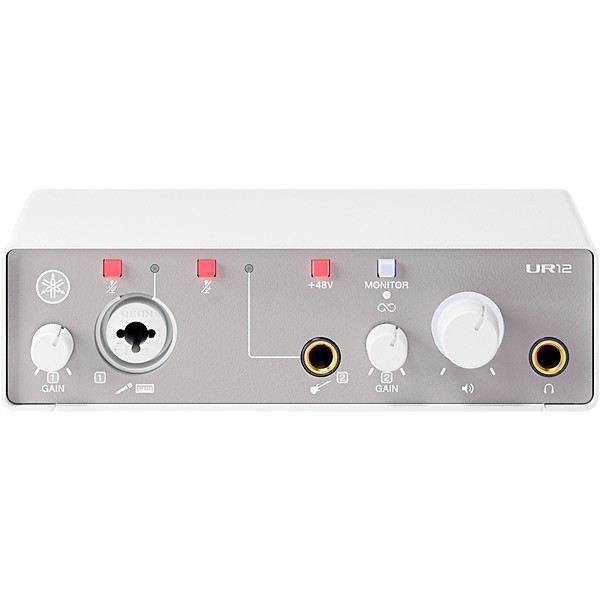 Yamaha UR12MK3 USB-C Audio Interface White