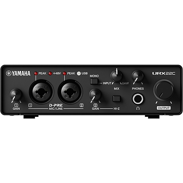 Yamaha URX22C USB-C Audio Interface