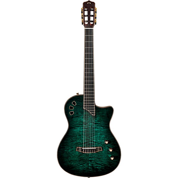 Cordoba Stage Artist Nylon-String Electric Guitar - Agave Burst